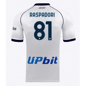 SSC Napoli Giacomo Raspadori #81 Borta Kläder 2023-24 Kortärmad